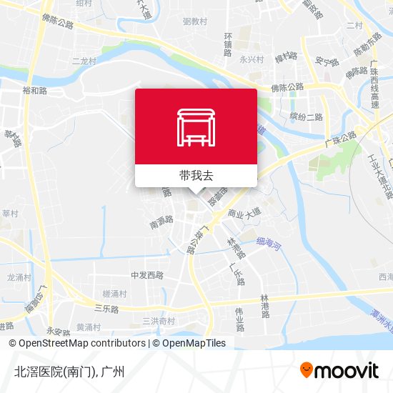 北滘医院(南门)地图