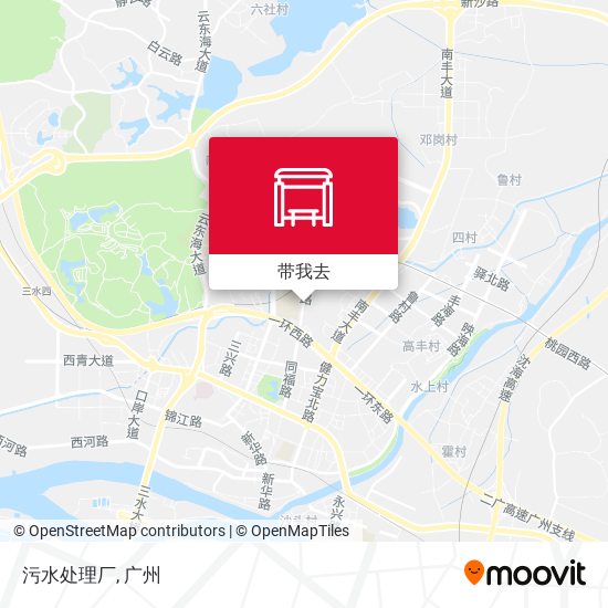 污水处理厂地图