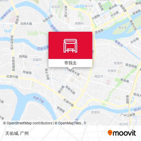 天佑城地图
