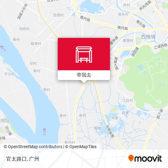 官太路口地图