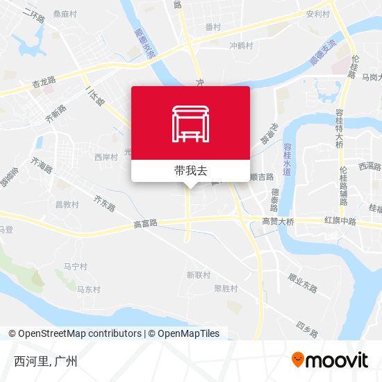 西河里地图