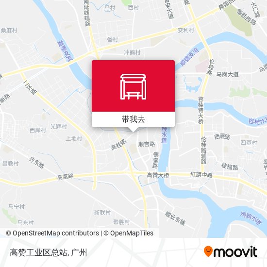 高赞工业区总站地图