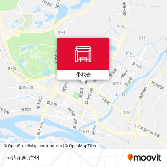 恒达花园地图