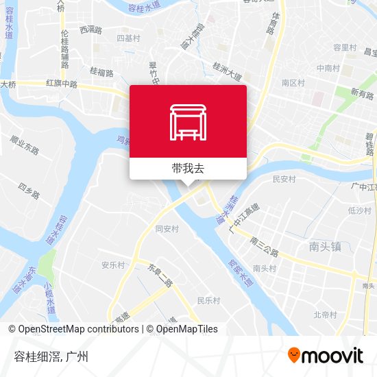容桂细滘地图