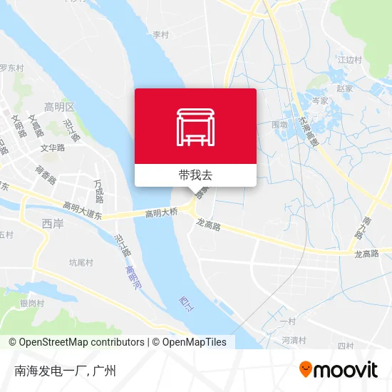 南海发电一厂地图