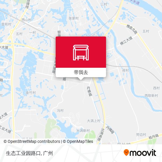 生态工业园路口地图