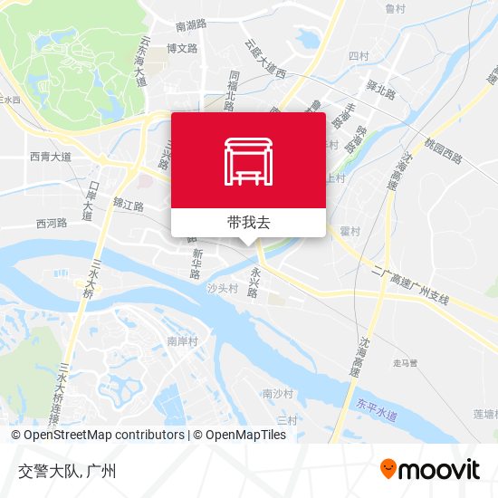 交警大队地图