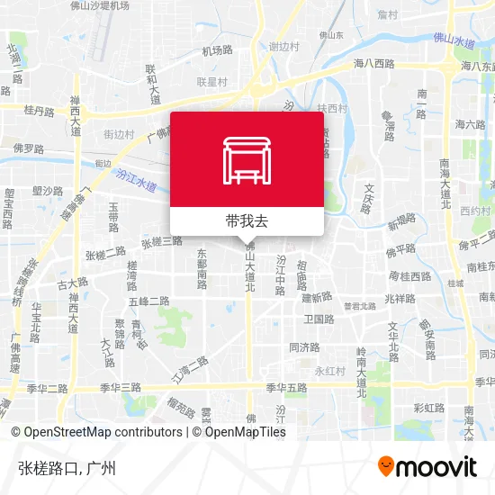 张槎路口地图