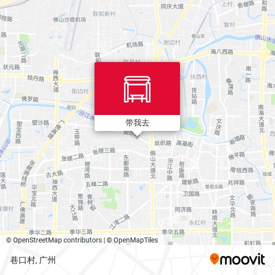 巷口村地图