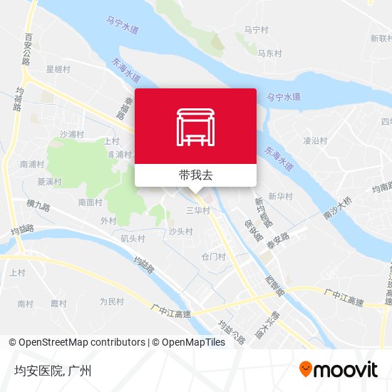 均安医院地图