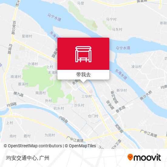 均安交通中心地图