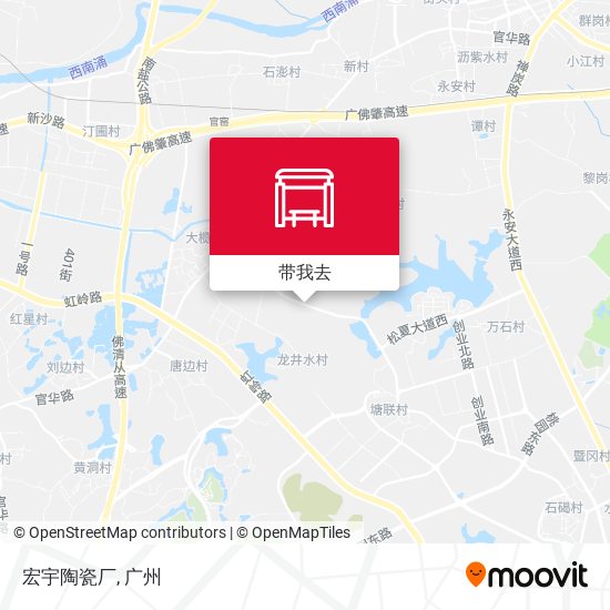 宏宇陶瓷厂地图