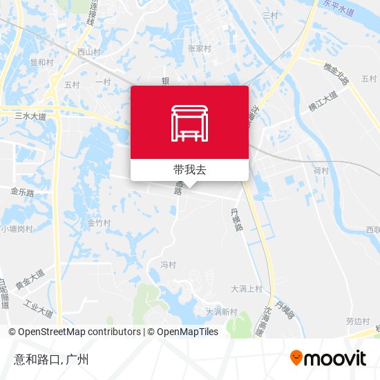 意和路口地图
