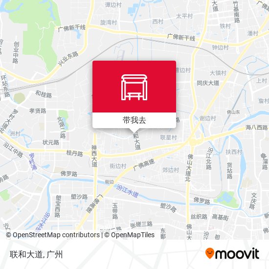 联和大道地图
