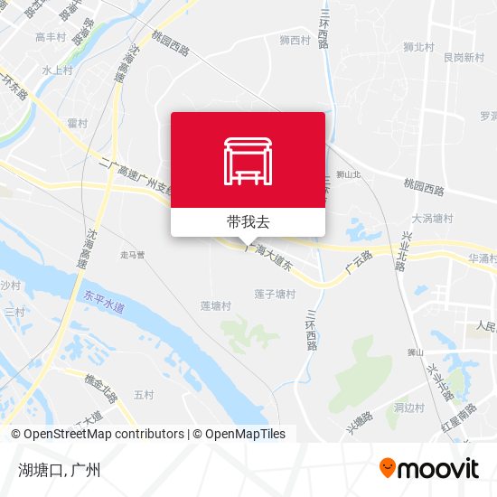 湖塘口地图