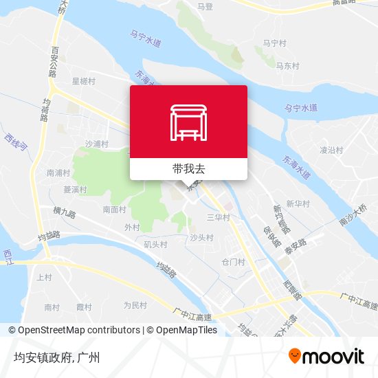 均安镇政府地图