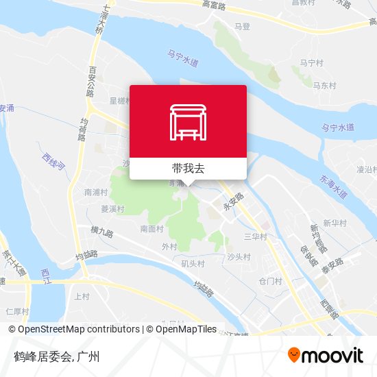 鹤峰居委会地图