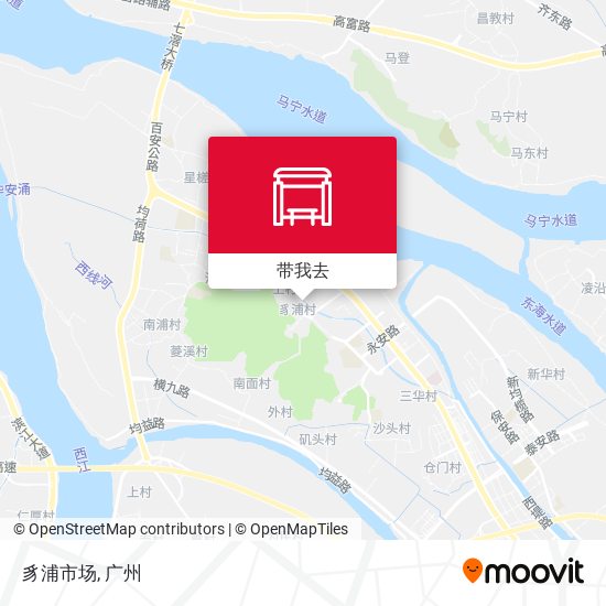豸浦市场地图