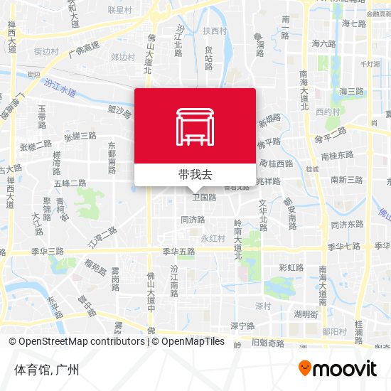 体育馆地图