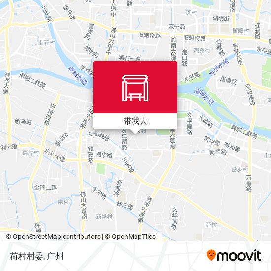 荷村村委地图