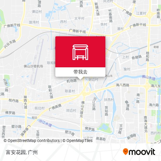 富安花园地图
