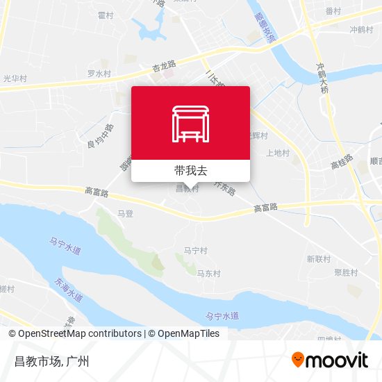 昌教市场地图