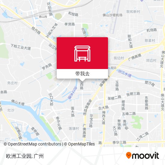 欧洲工业园地图
