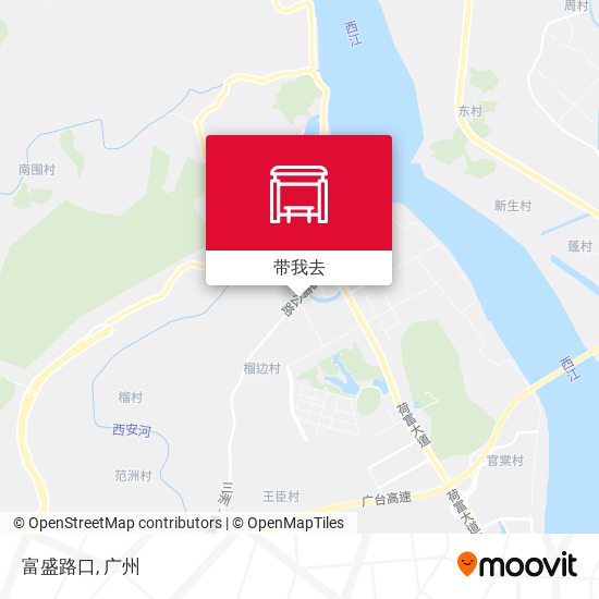 富盛路口地图