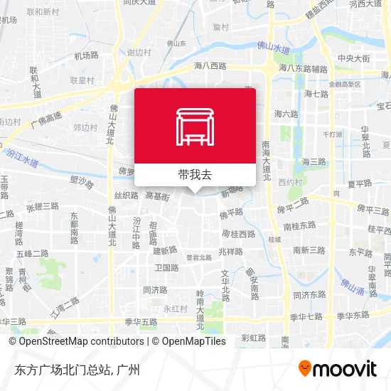 东方广场北门总站地图