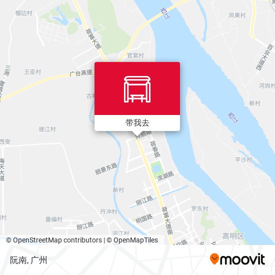阮南地图