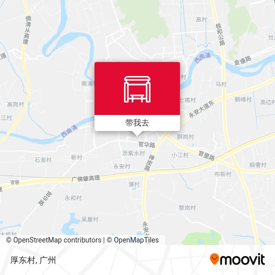 厚东村地图