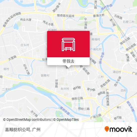 嘉顺纺织公司地图