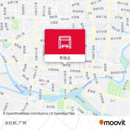 永红村地图