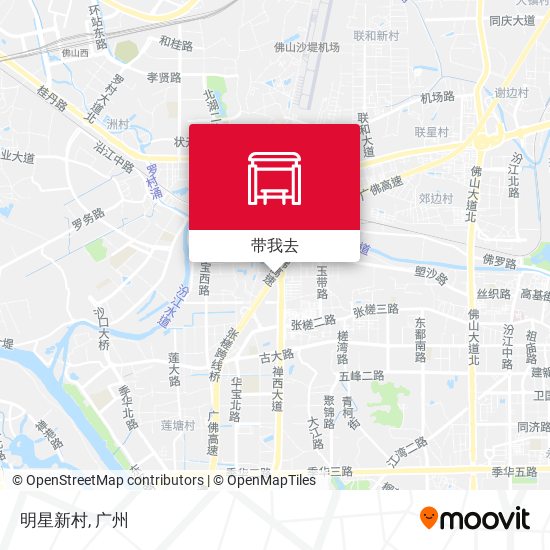 明星新村地图