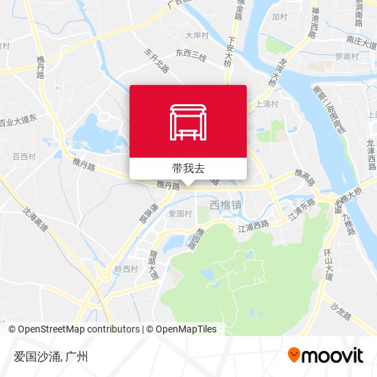 爱国沙涌地图