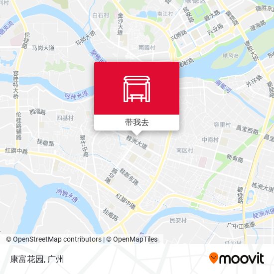 康富花园地图