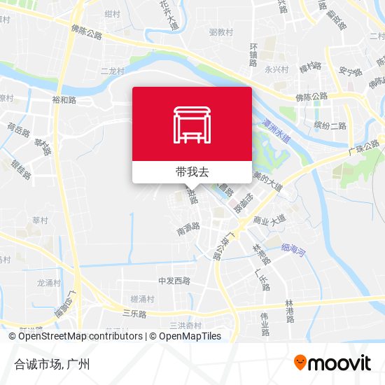 合诚市场地图