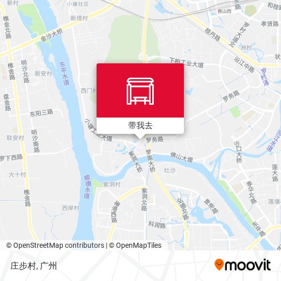 庄步村地图