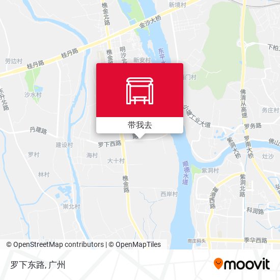 罗下东路地图
