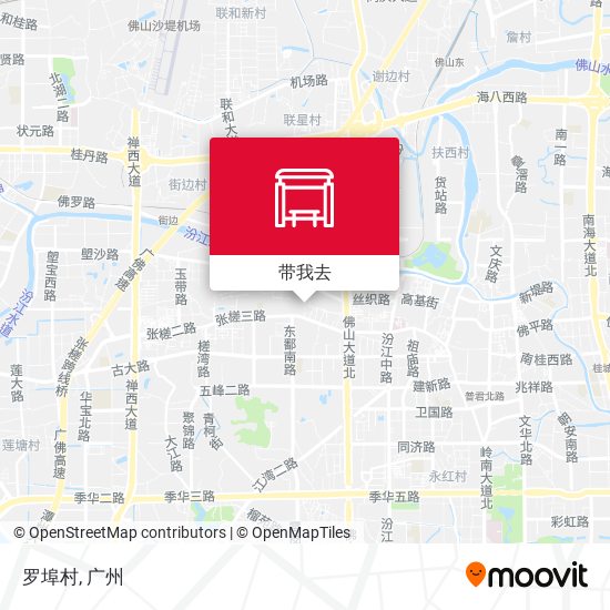 罗埠村地图