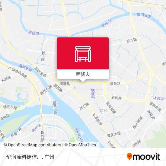 华润涂料捷信厂地图