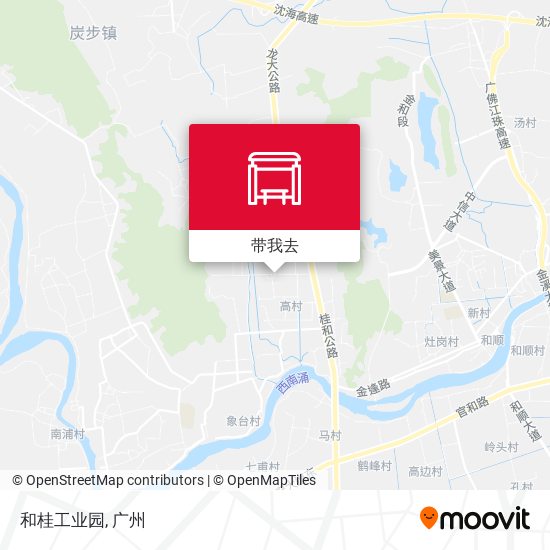 和桂工业园地图