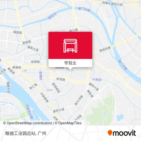 顺德工业园总站地图
