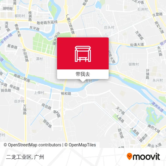 二龙工业区地图