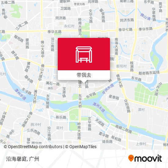 沿海馨庭地图