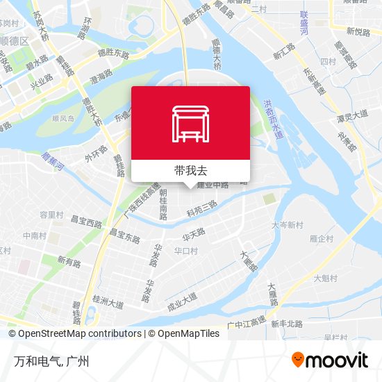 万和电气地图