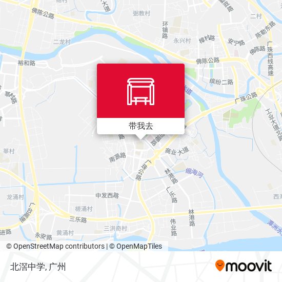 北滘中学地图