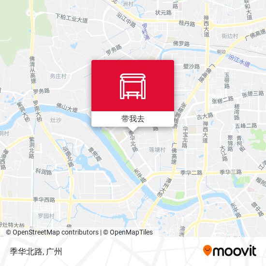 季华北路地图