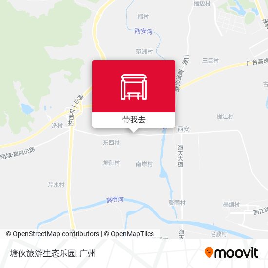 塘伙旅游生态乐园地图