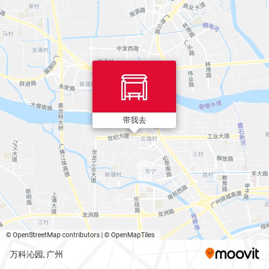 万科沁园地图